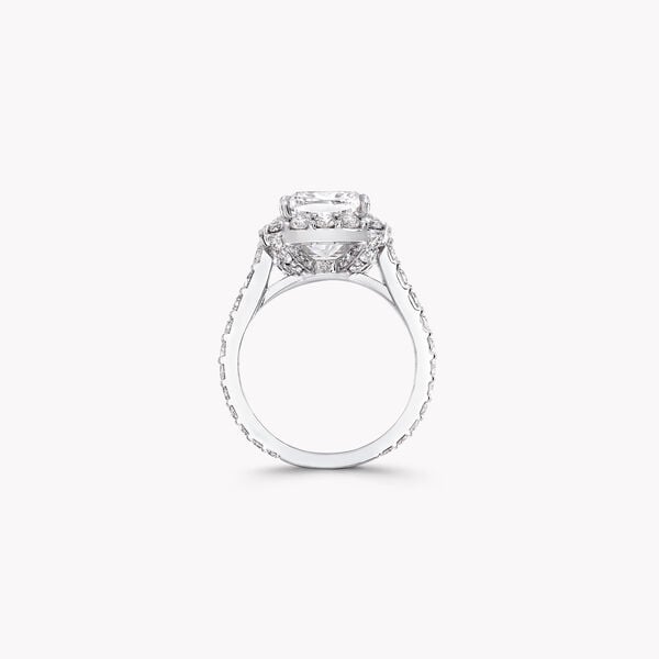 Icon Cushion Cut Diamond Engagement Ring, , hi-res