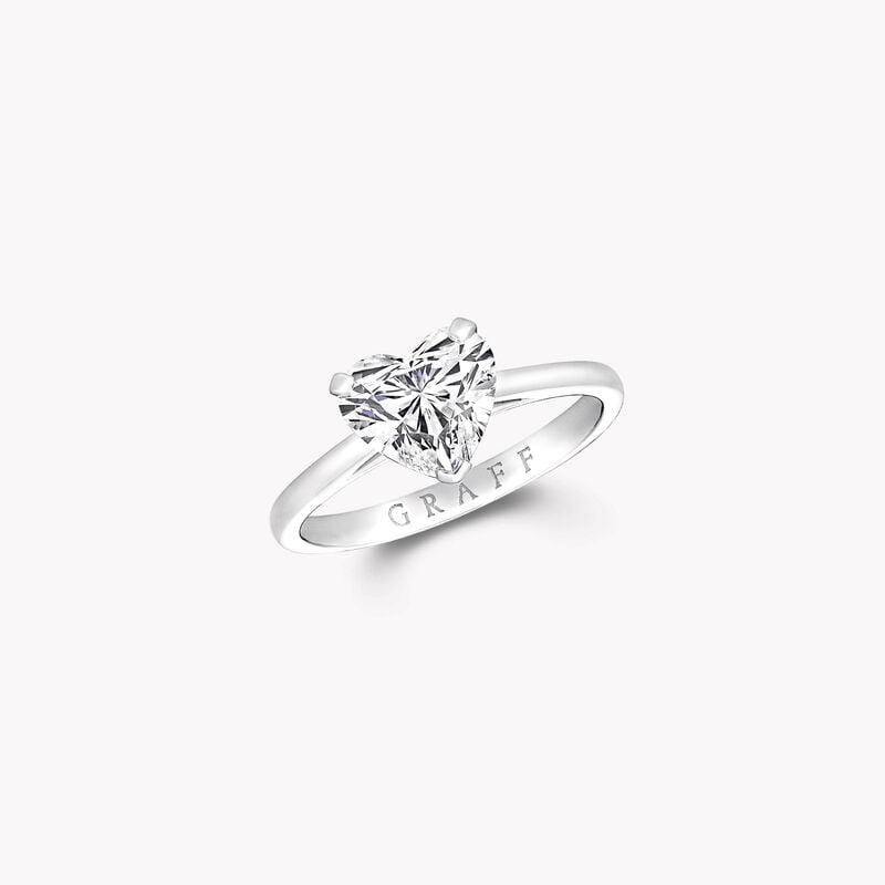 Paragon心形鑽石訂婚戒指