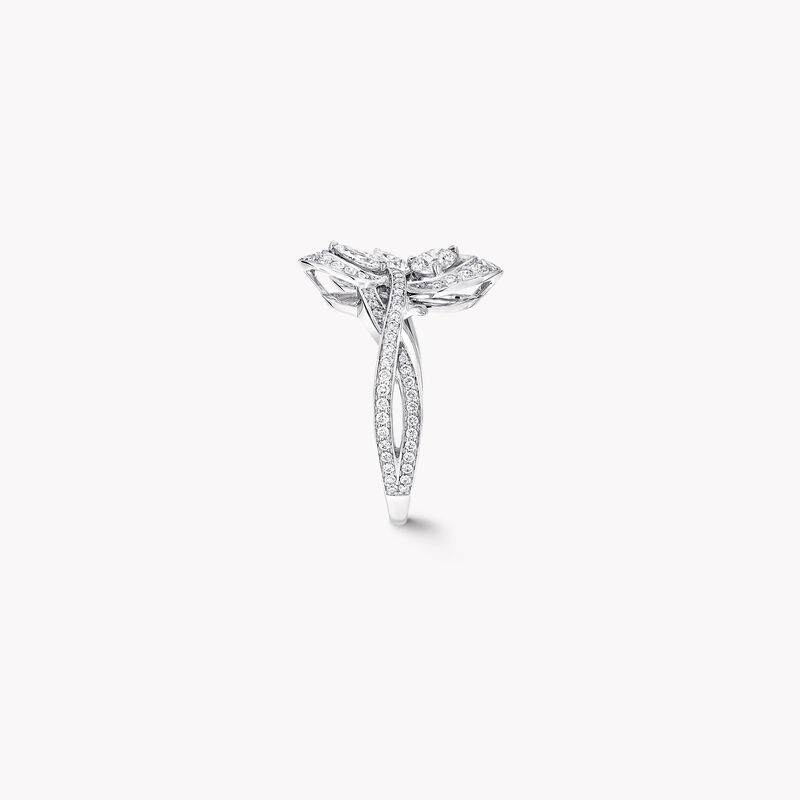 Peony Diamond Cluster Ring