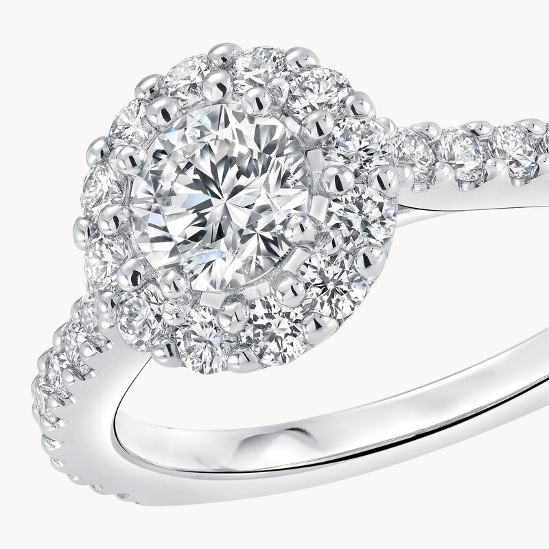 Icon Round Diamond Engagement Ring