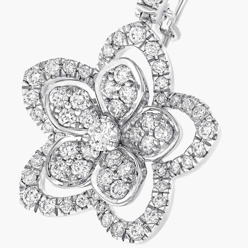 Wild Flower Diamond Earrings