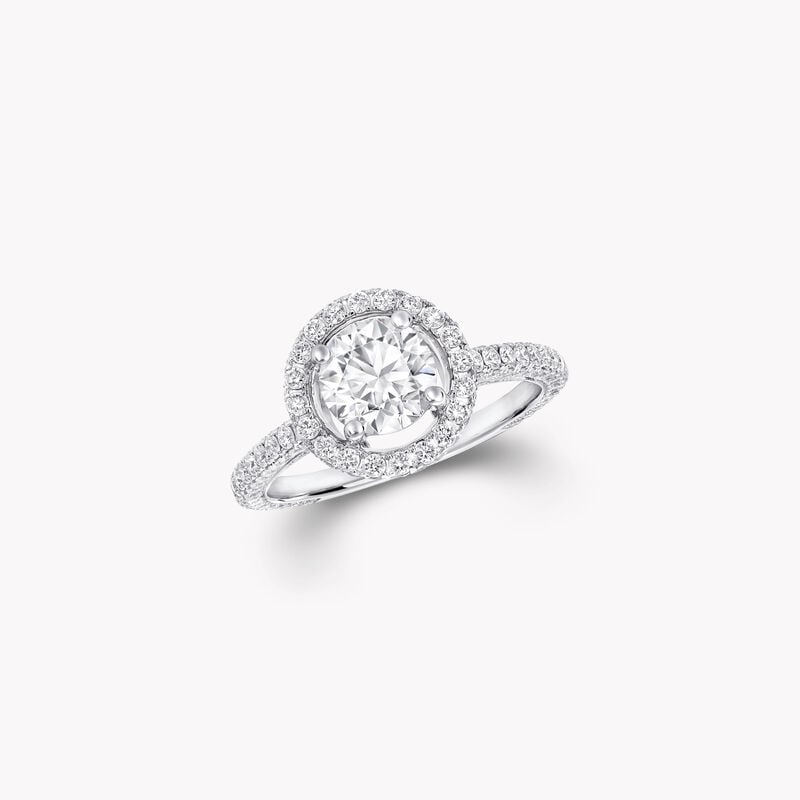Constellation Round Diamond Engagement Ring