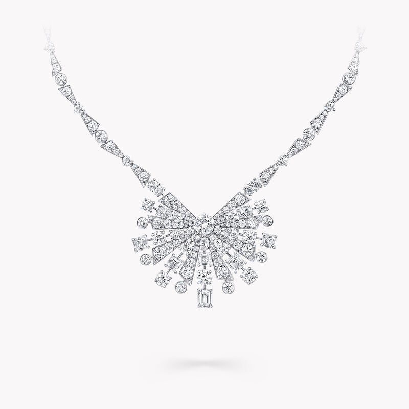 New Dawn Classic Multi-Shape Diamond Necklace