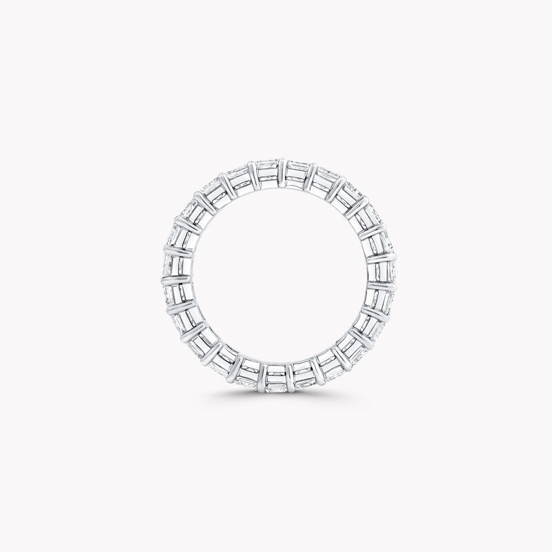 Emerald Cut Diamond Wedding Band
