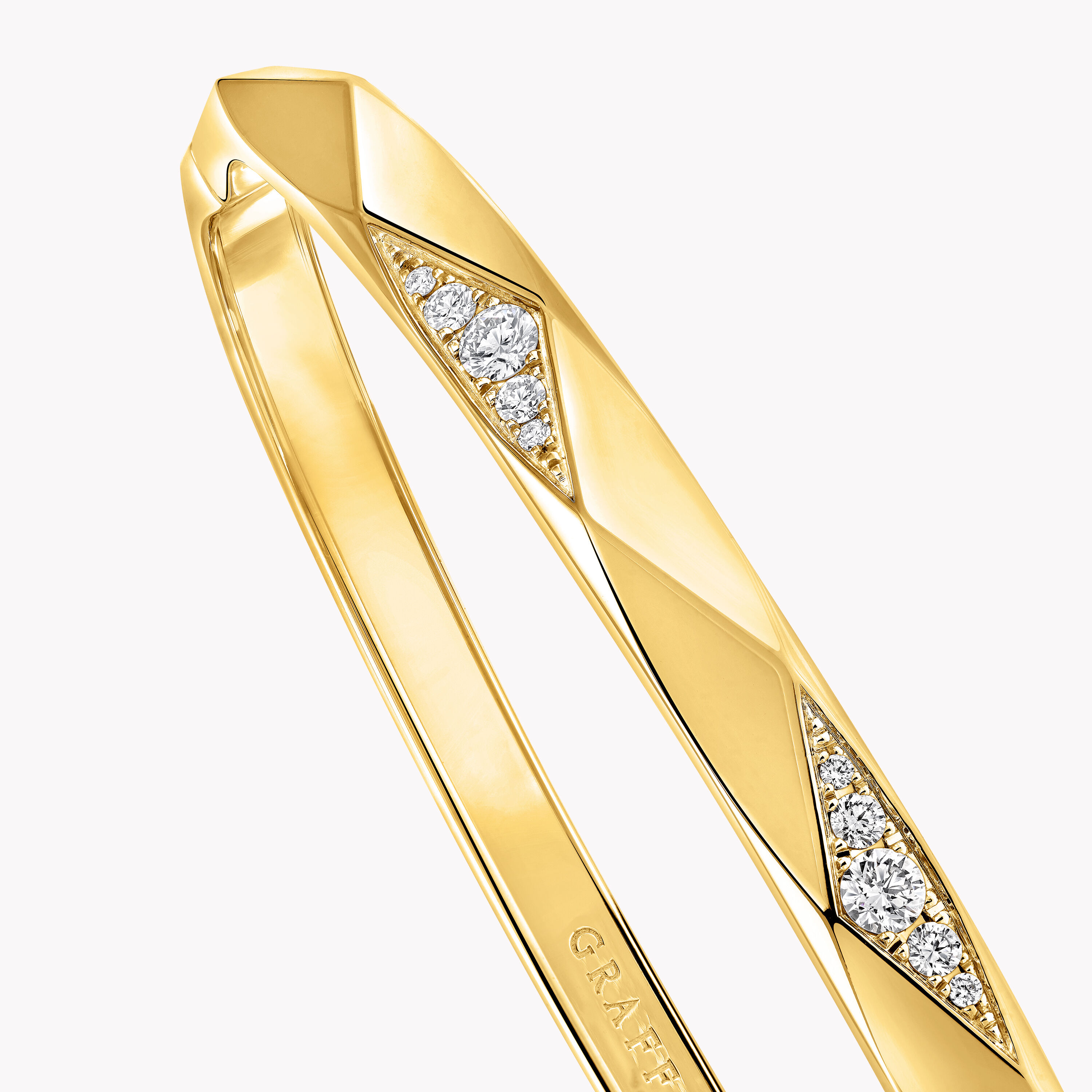 ローレンス グラフ シグネチャー ファセット パヴェ ダイヤモンド