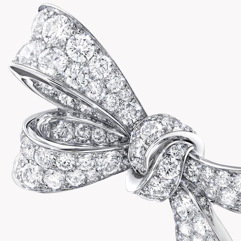Tilda&rsquo;s Bow Diamond Stud Earrings