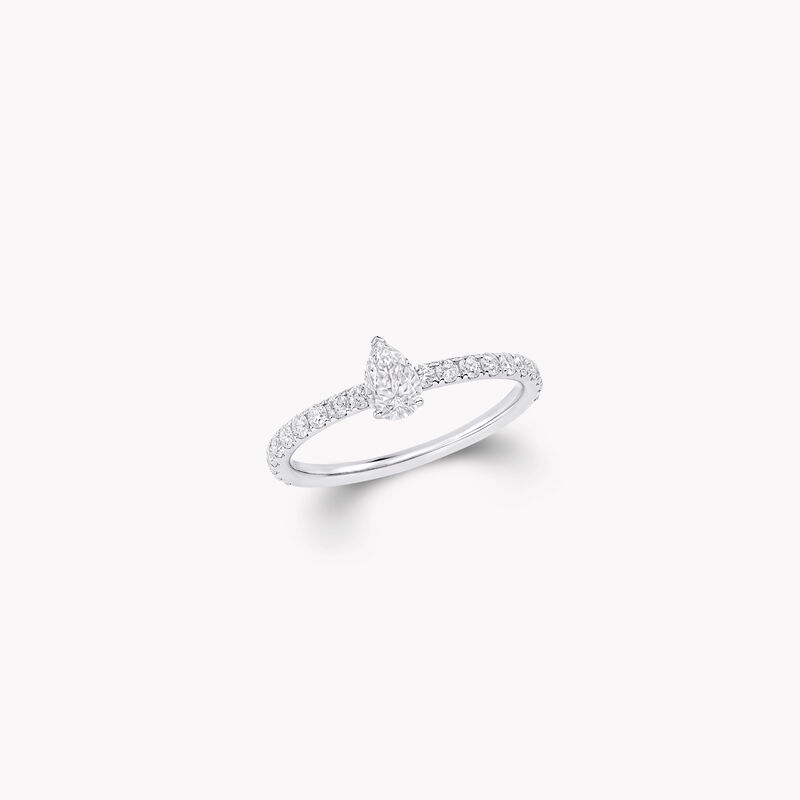 Foufou Pear Shape Diamond Ring