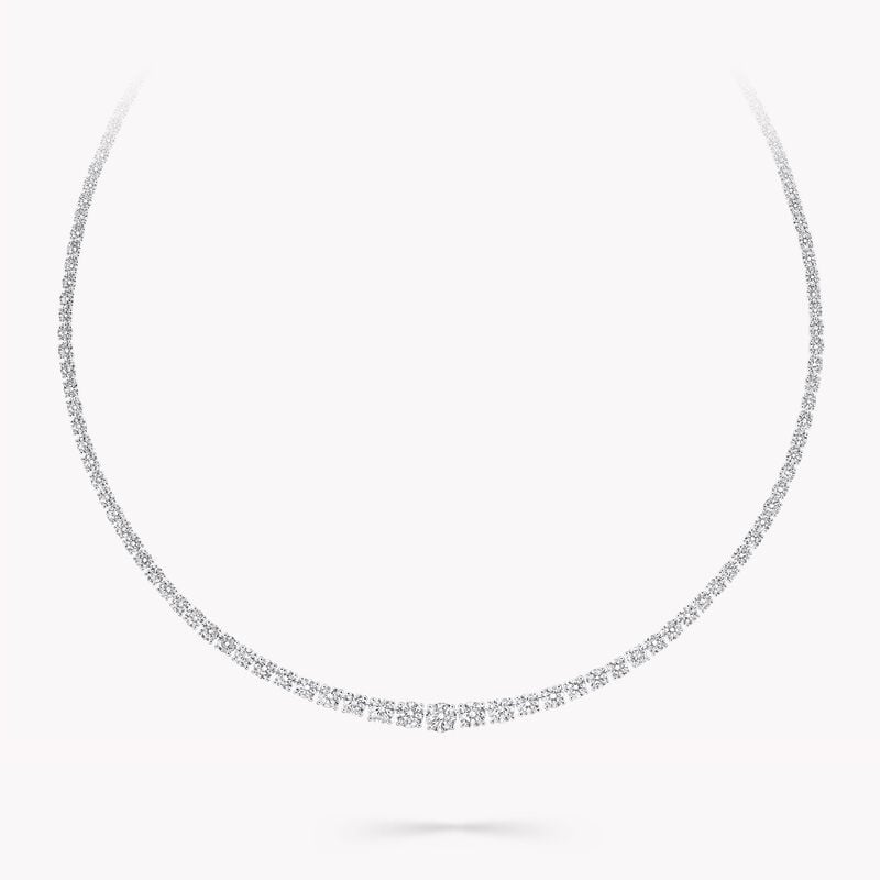 Round Diamond Necklace