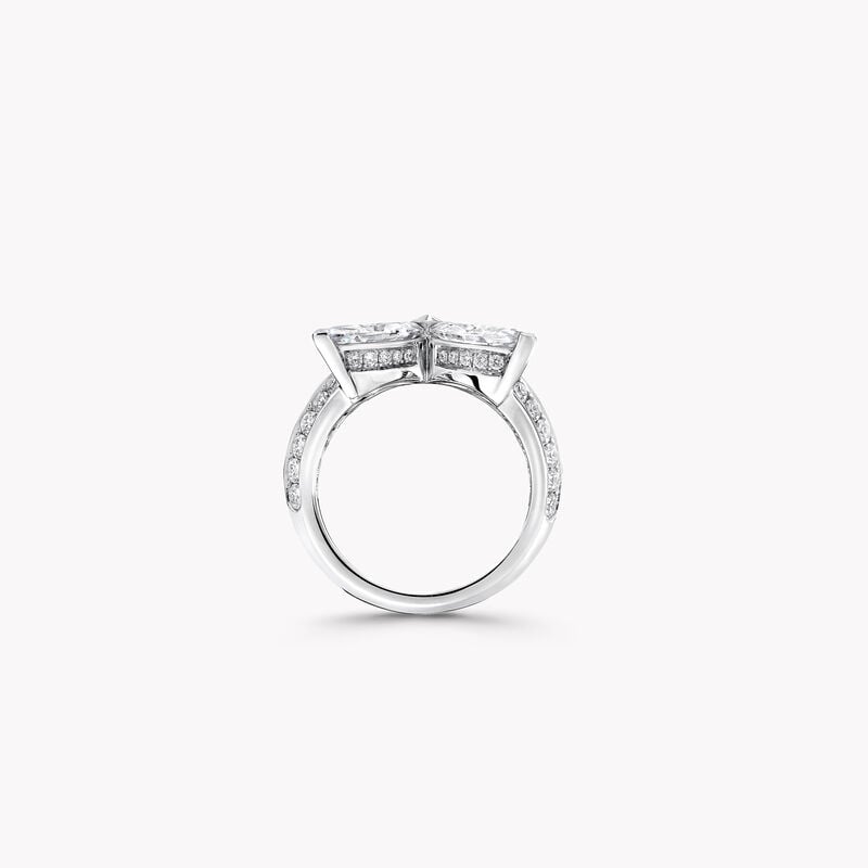 Classic Butterfly Diamond Ring