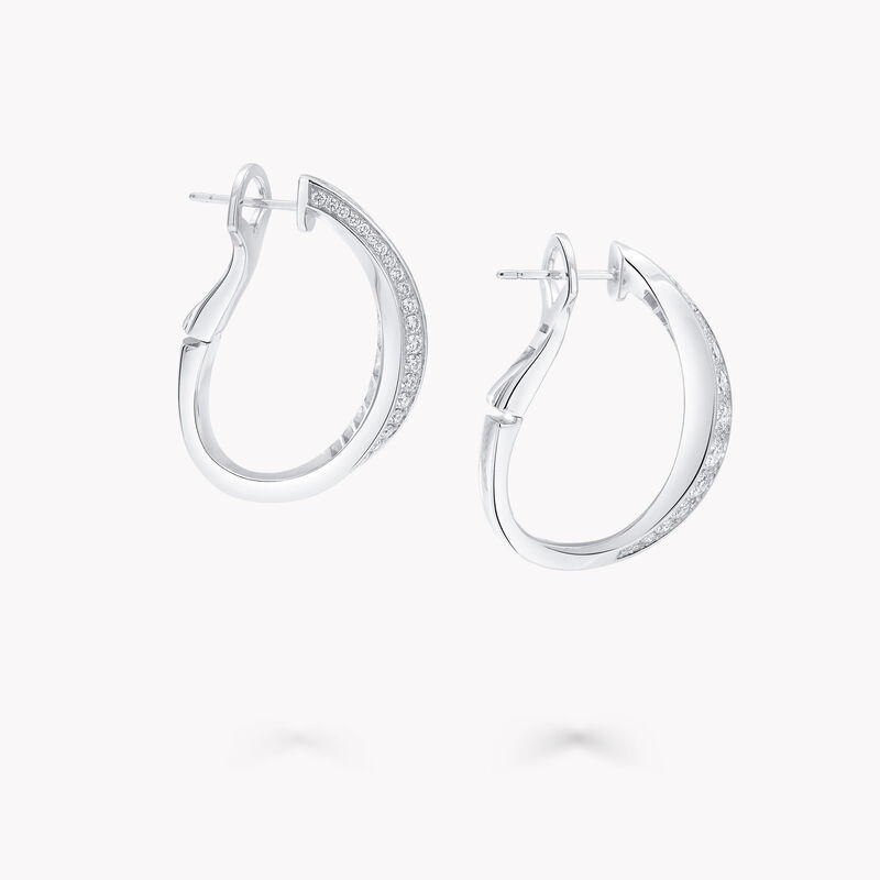 Spiral Diamond Earrings