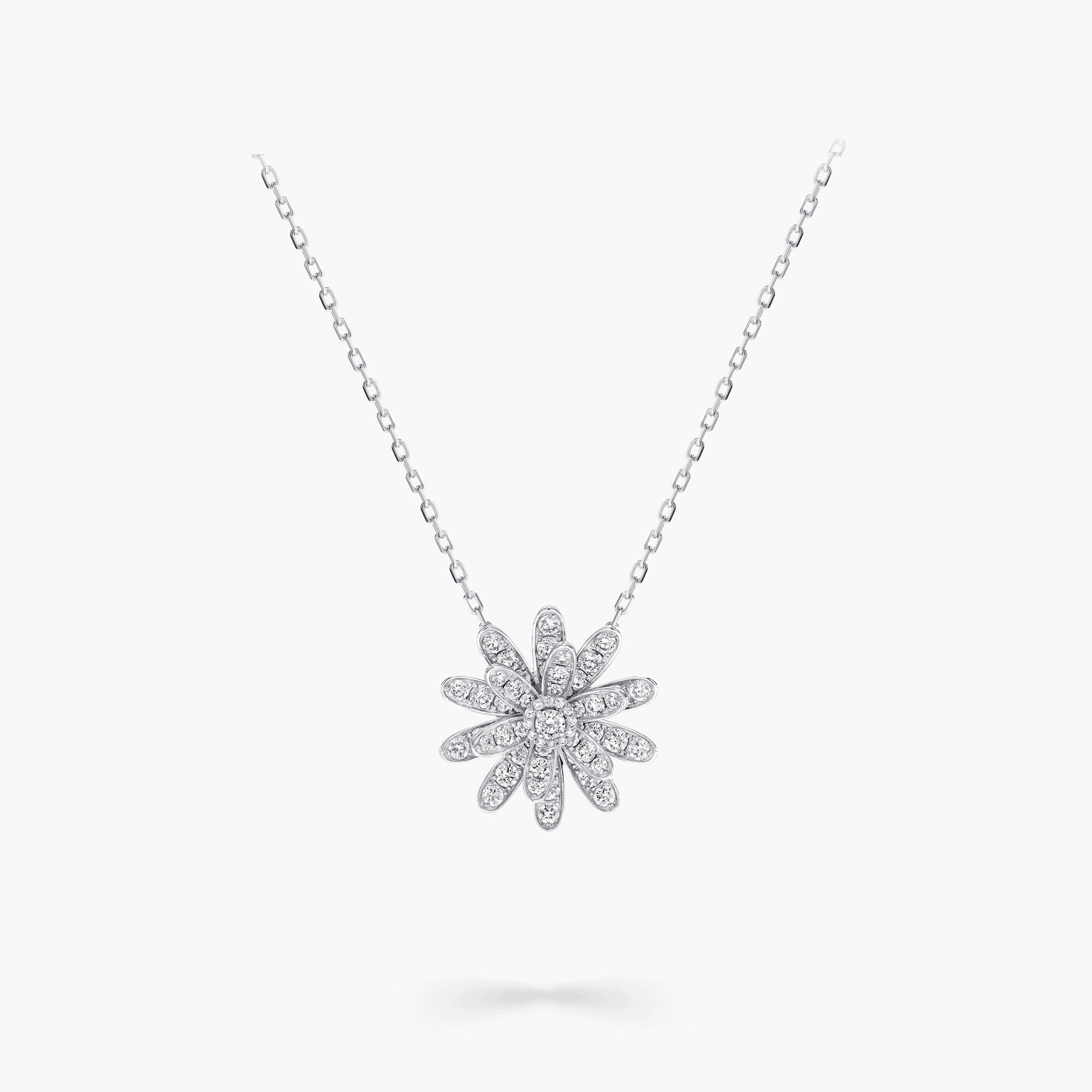Small Wild Flower Diamond Pendant — RGP840