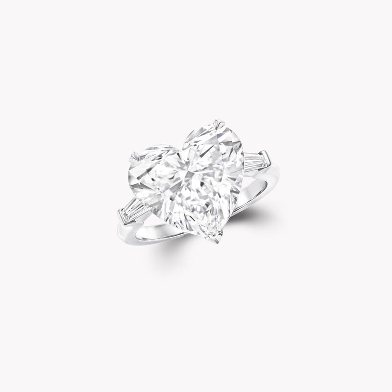 Heart Shape Diamond High Jewelry Ring