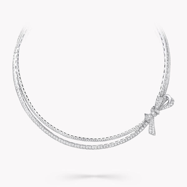Tilda’s Bow Diamond Necklace, , hi-res