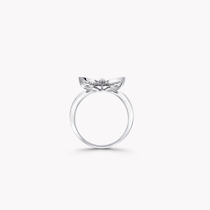 Pav&eacute; Butterfly Diamond Small Ring