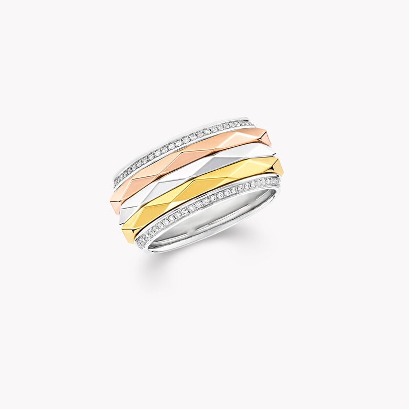 Laurence Graff Signature Triple Spinning Diamond Band