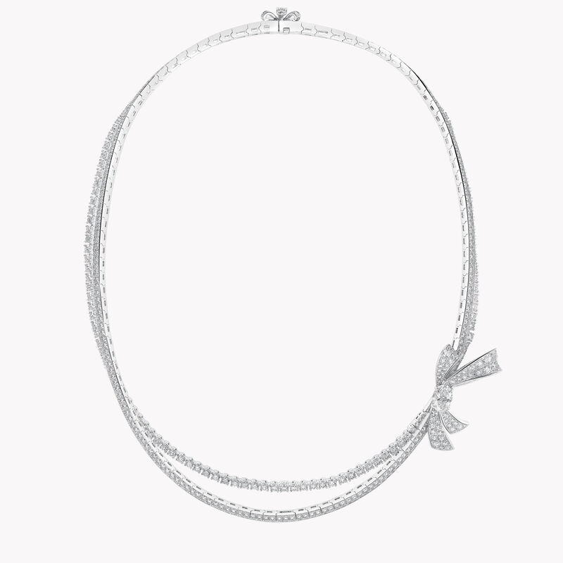 Tilda's Bow Diamond Necklace