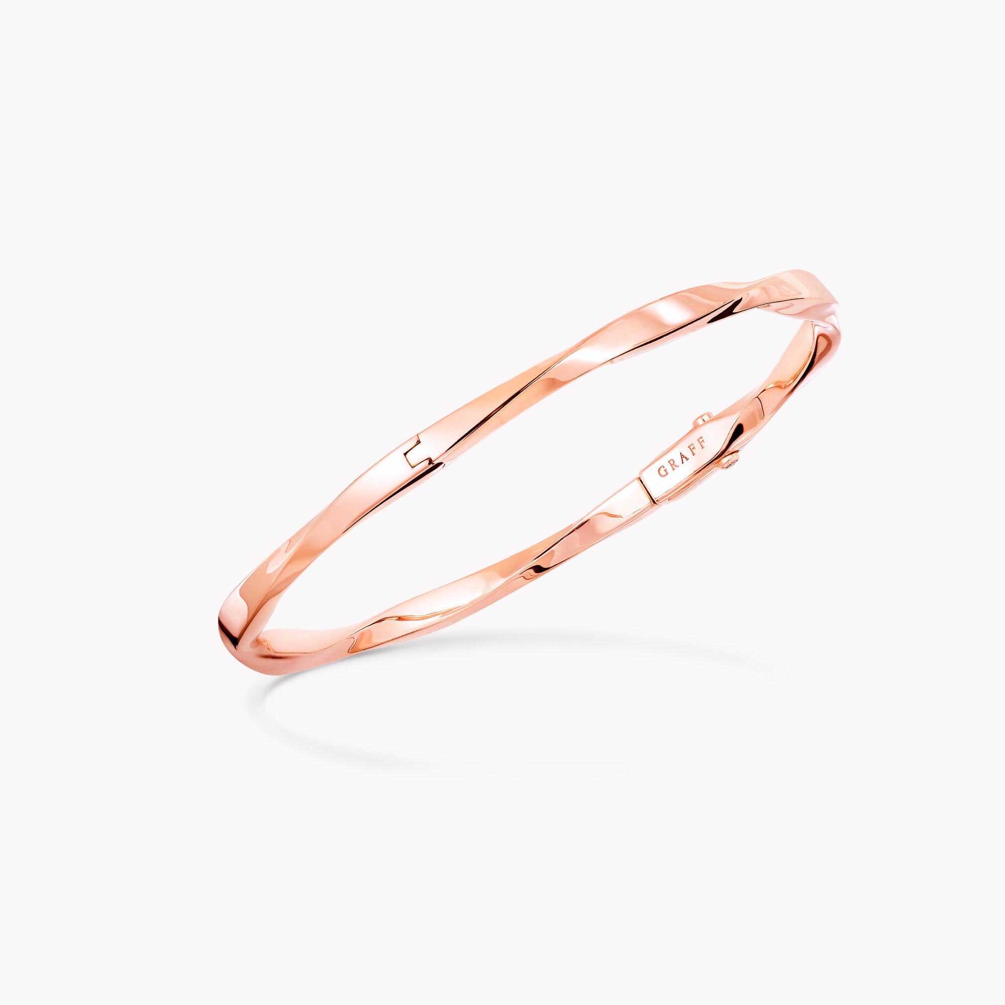 Spiral Bangle, Rose Gold Graff