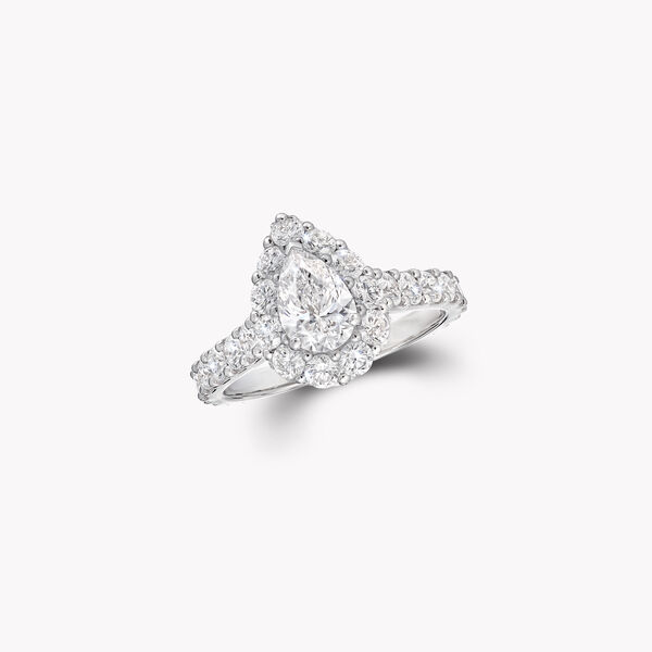 Icon Pear Shape Diamond Engagement Ring, , hi-res