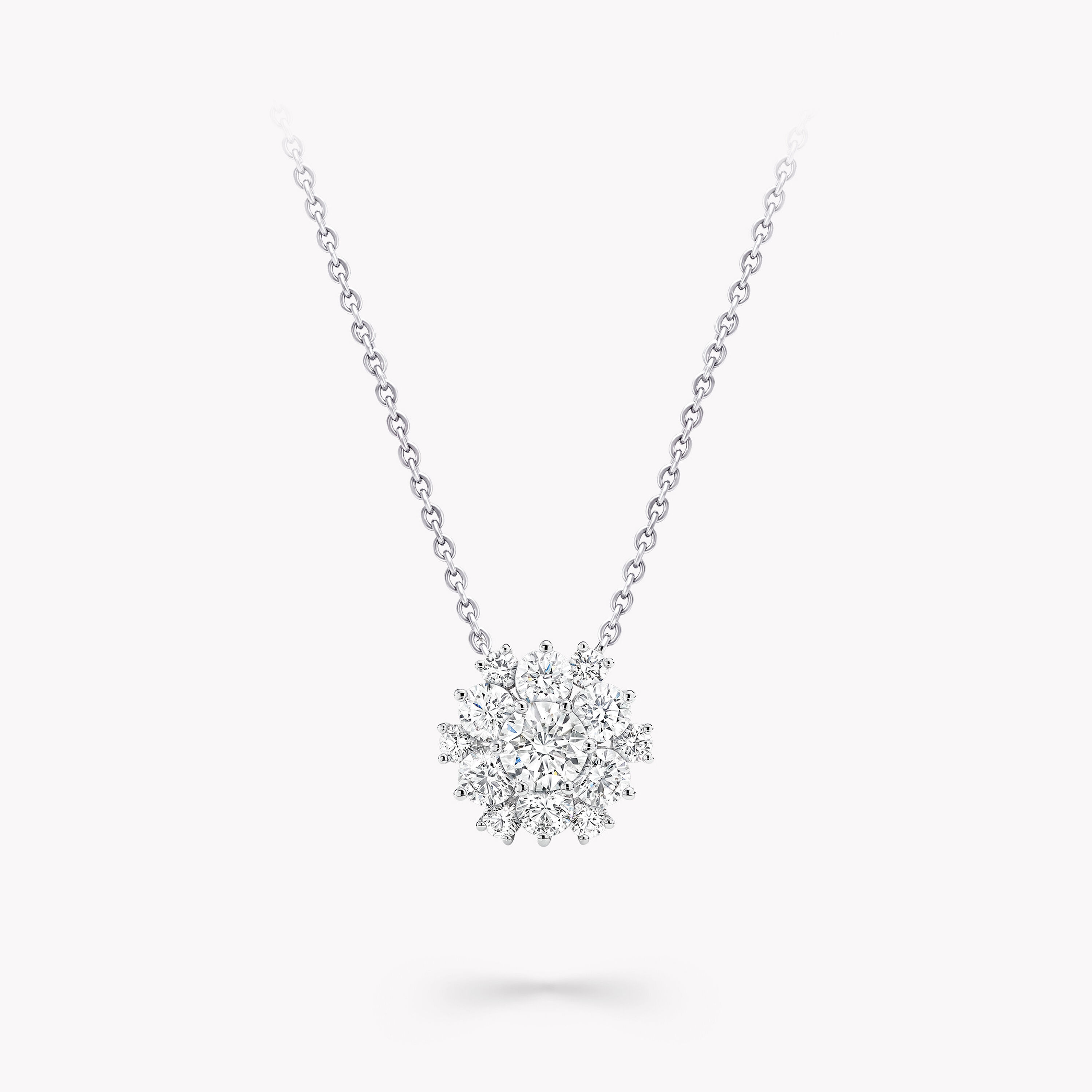 Dujour Diamond Cluster Necklace | Cluster necklace, Necklace, Jewelry