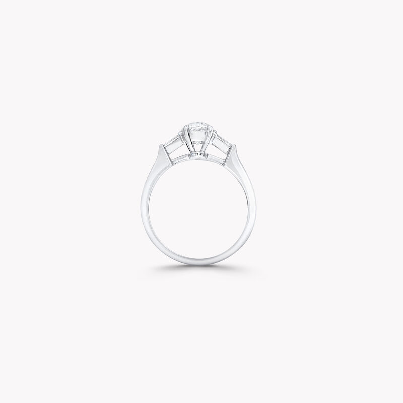 Promise橢圓形鑽石訂婚戒指, , hi-res