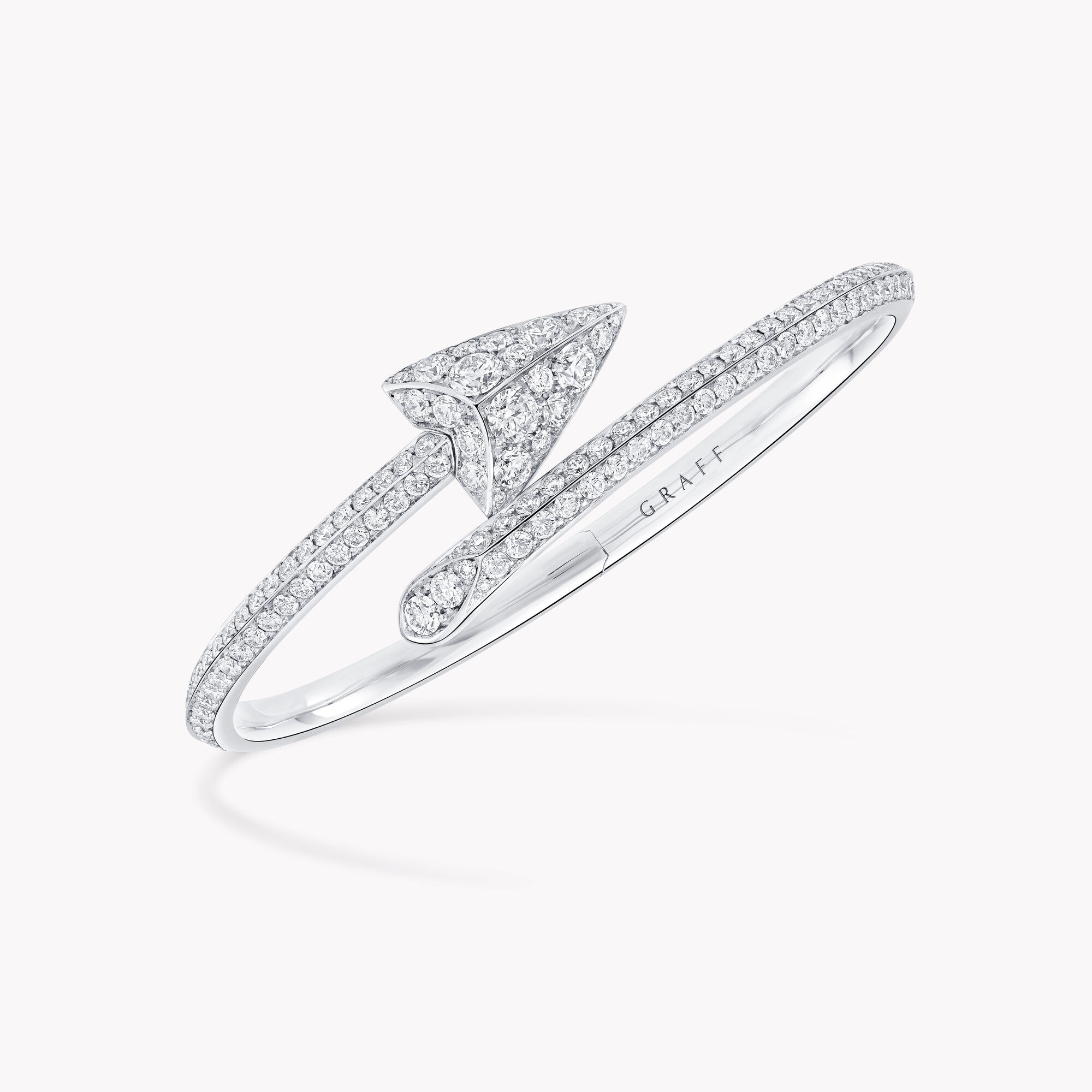 Follow Me Pavé Diamond Bangle — RGB703-150
