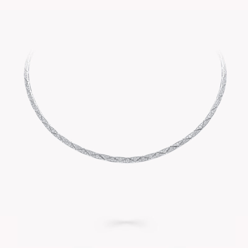 Laurence Graff Signature Faceted Chain Necklace