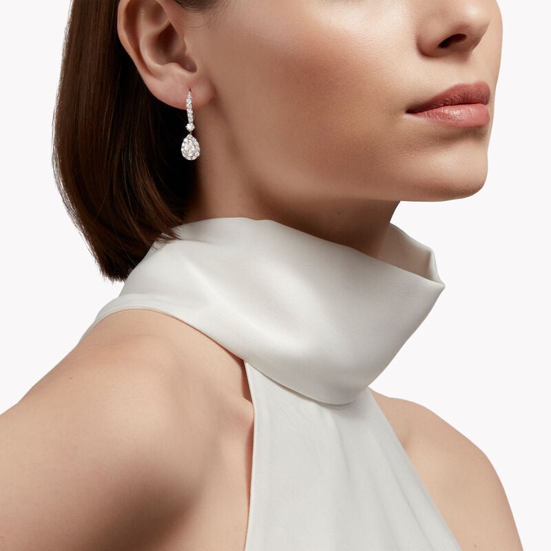 Icon Pear Shape Diamond Earrings
