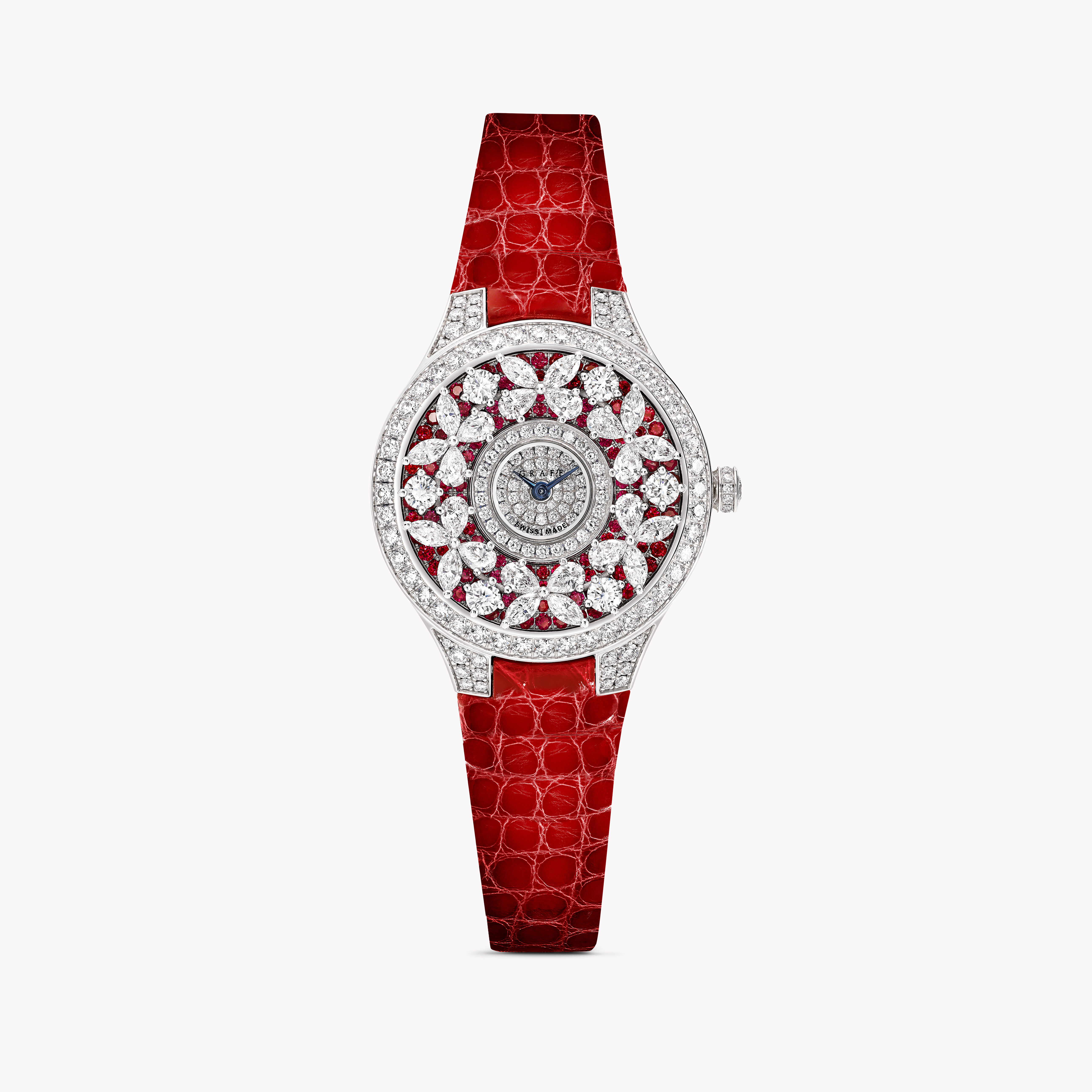 Red diamond watch best sale