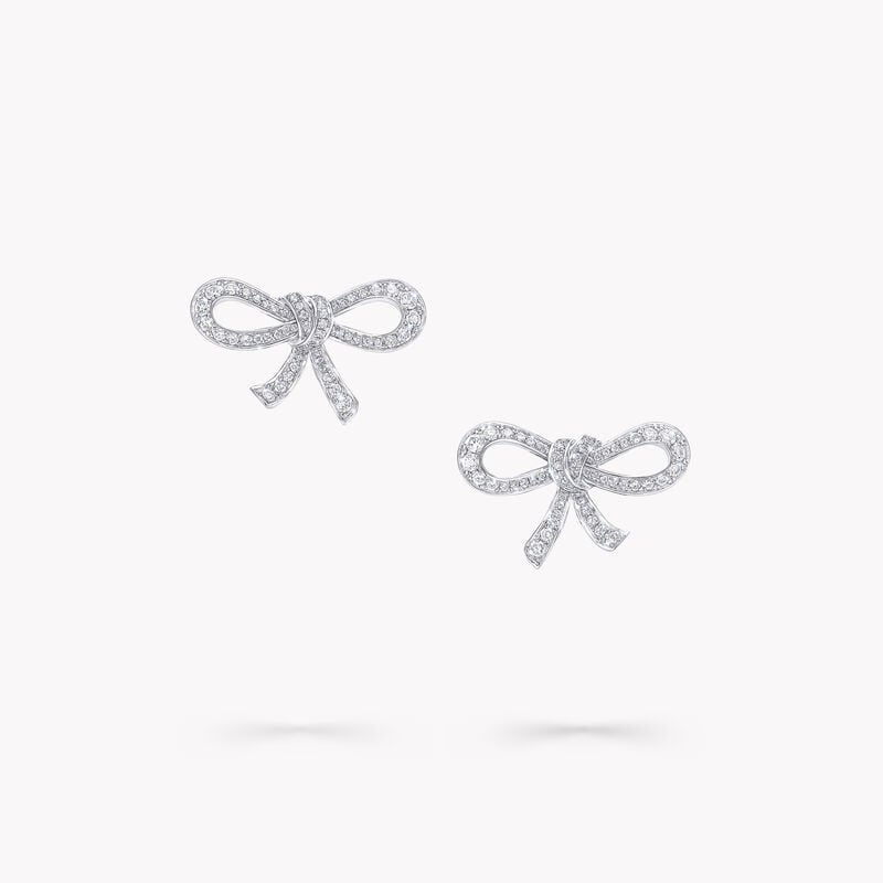 Clous d’oreilles en mini-diamants Tilda’s Bow