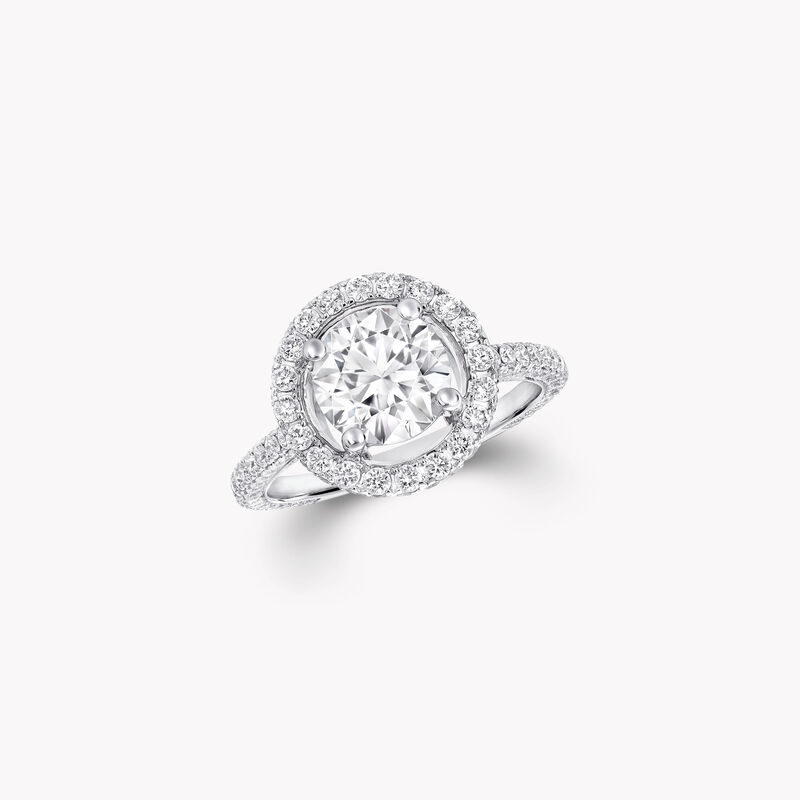 Constellation Round Diamond Engagement Ring