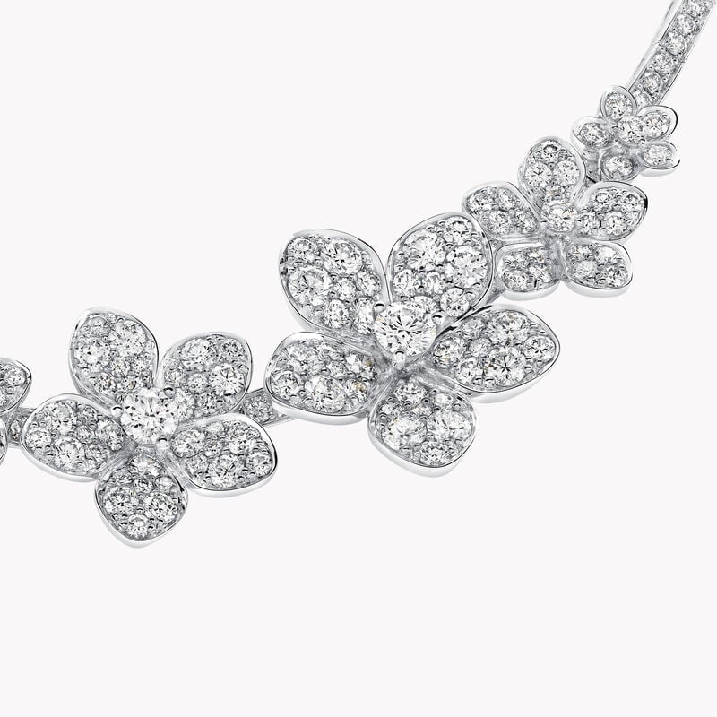 Wild Flower Diamond Necklace