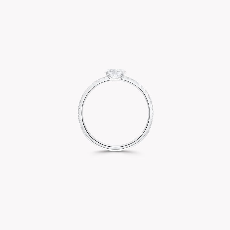 Foufou Horizontal Oval Diamond Ring