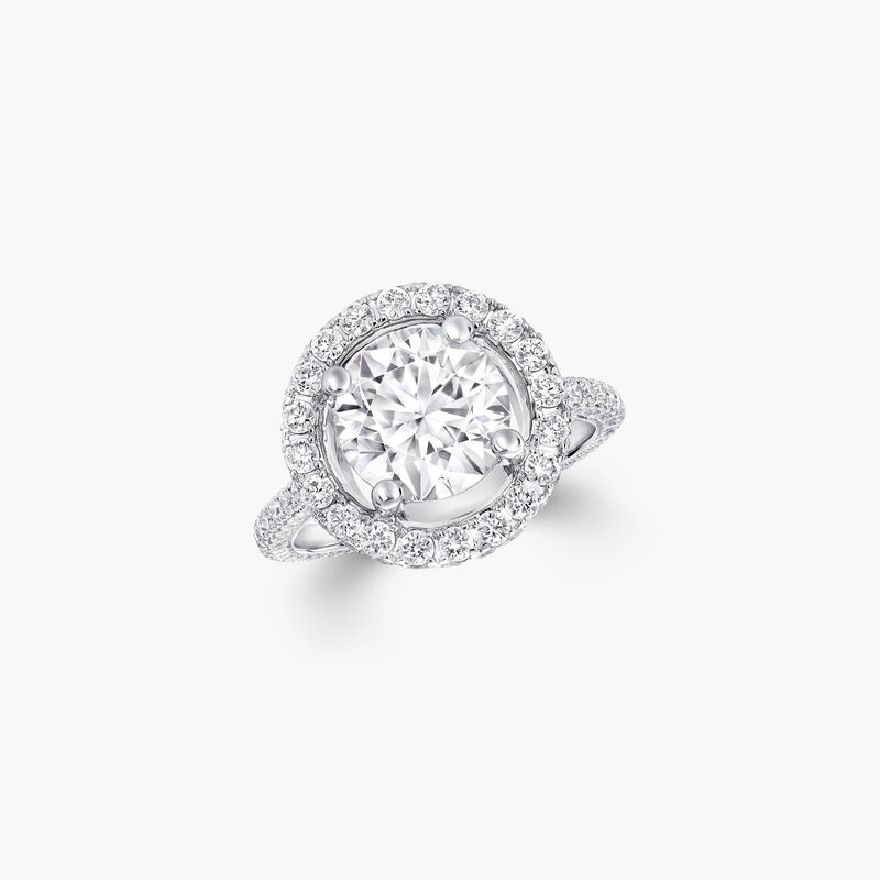 Constellation Round Diamond Engagement Ring, , hi-res