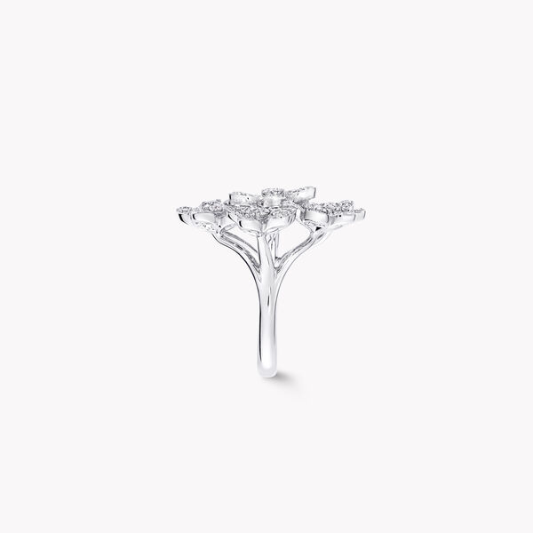 Wild Flower Large Diamond Cluster Ring, , hi-res