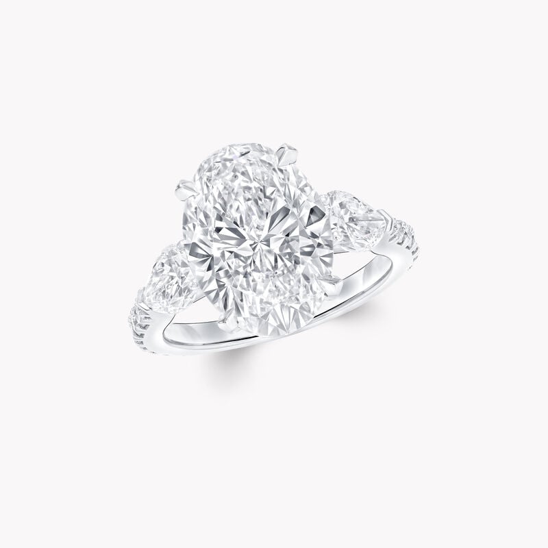 Promise Oval Diamond High Jewellery Ring