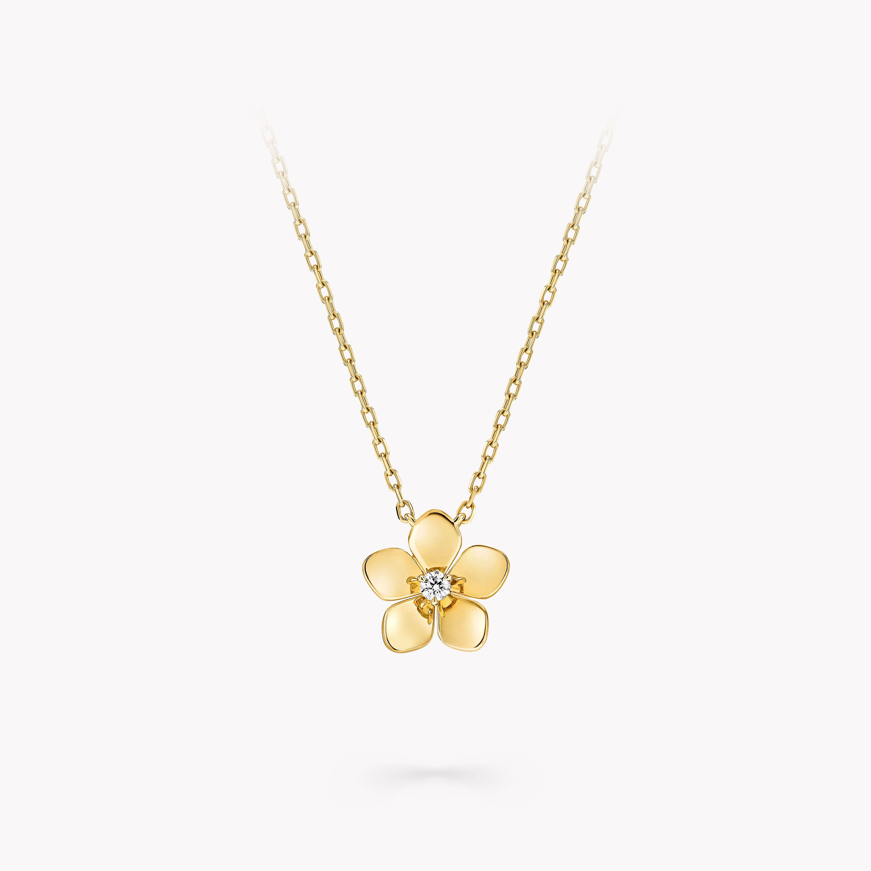 Wild Flower Mini Pendant, yellow gold - Graff