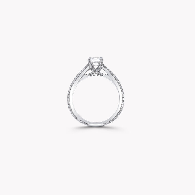 Legacy Emerald Cut Diamond Engagement Ring