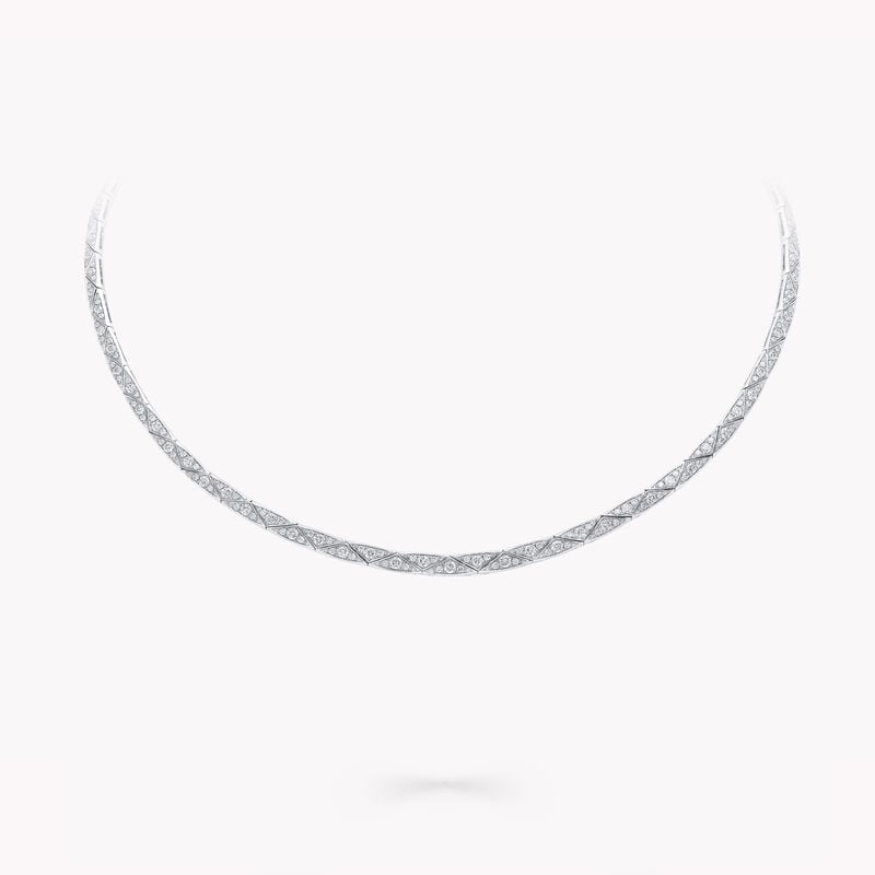 Laurence Graff Signature Faceted Chain Necklace