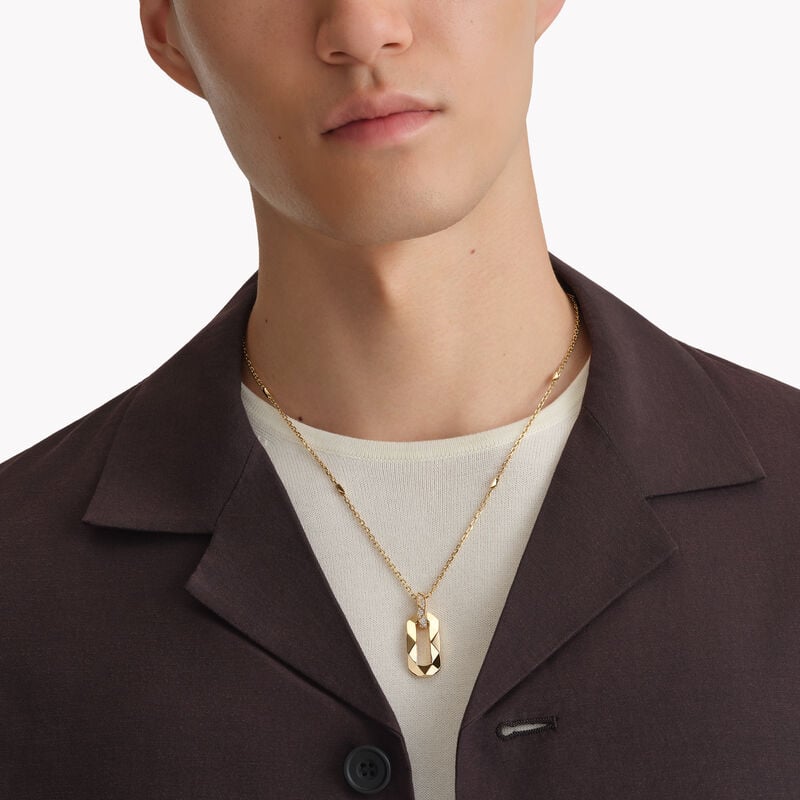 Laurence Graff Signature Large Chain Pendant 