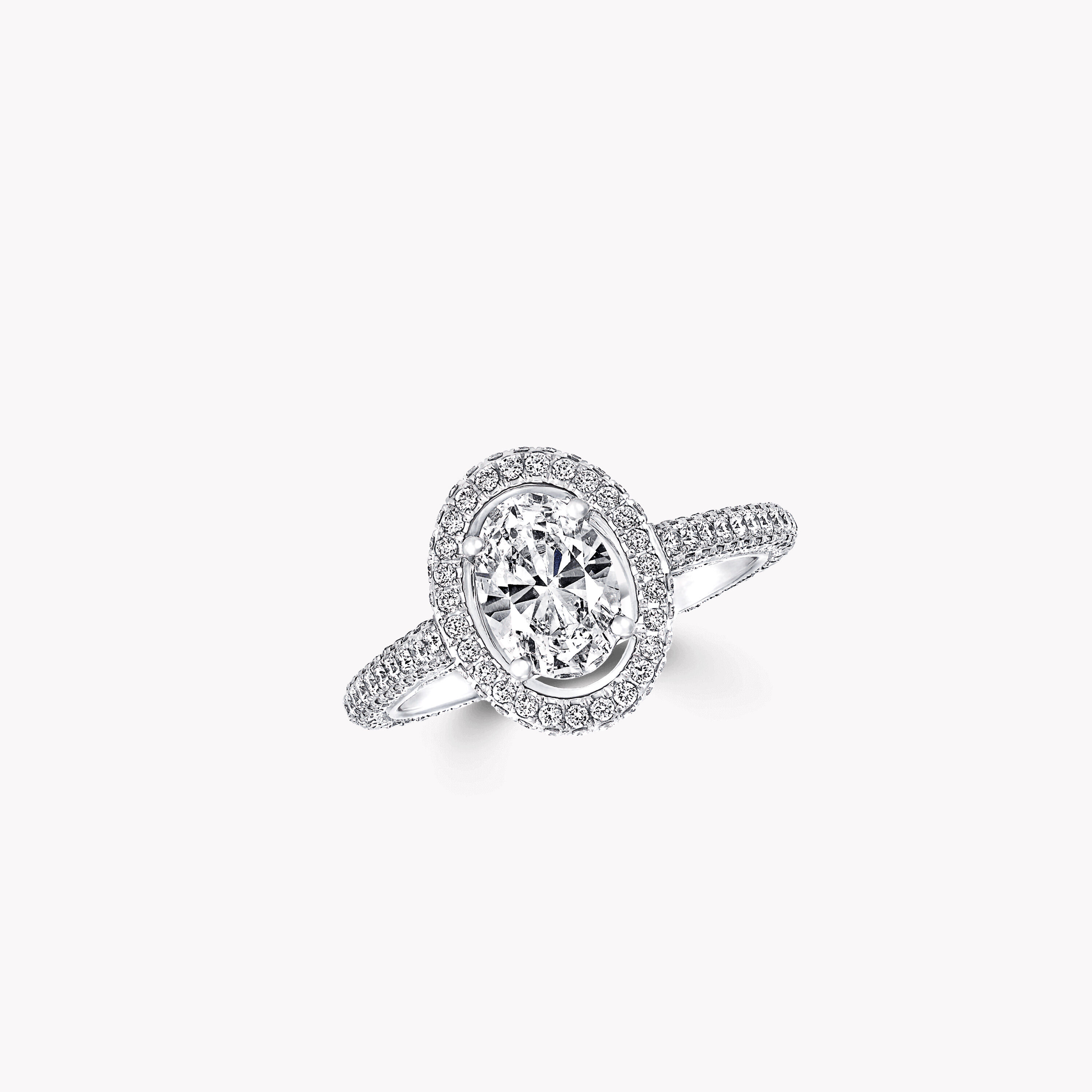 Solitaire ring – Oval diamant 0.83 Ct — Theodor Cph