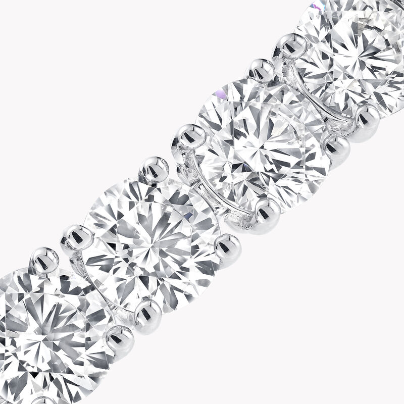 ラウンド ダイヤモンド ブレスレット