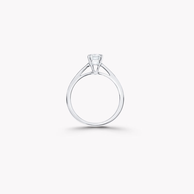 Paragon Emerald Cut Diamond Engagement Ring