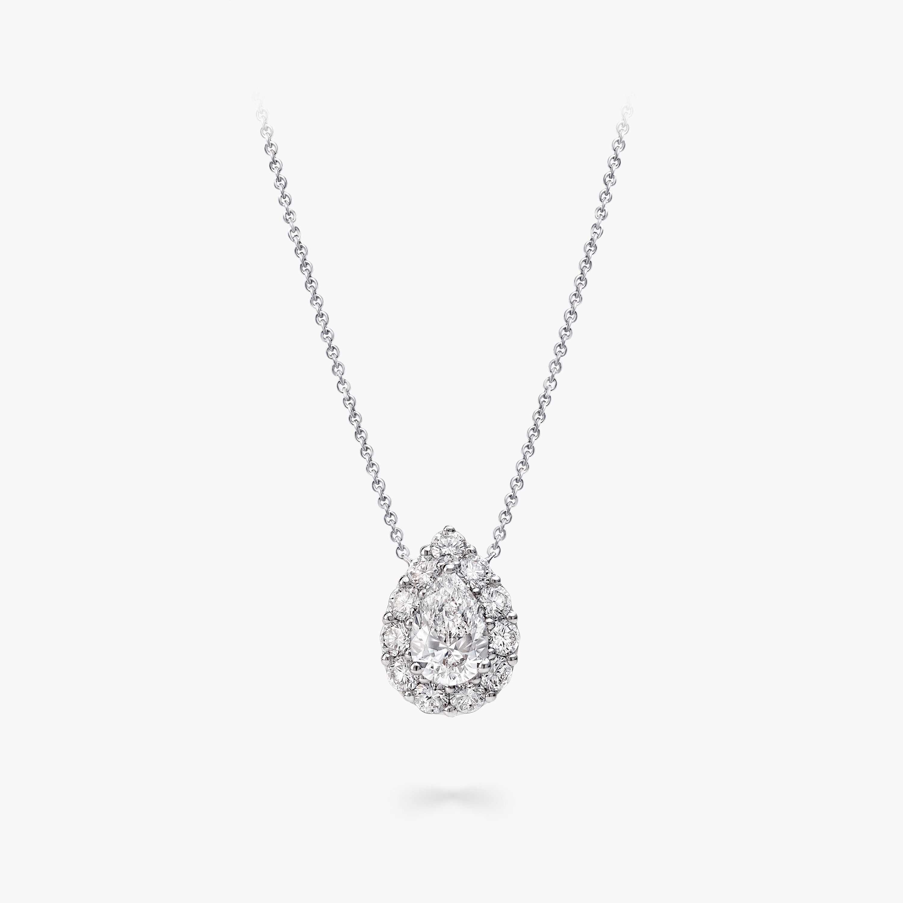 Pear Shaped Diamond Necklace | Hortense Jewelry: Paris Savoir-Faire x LA  Glamour