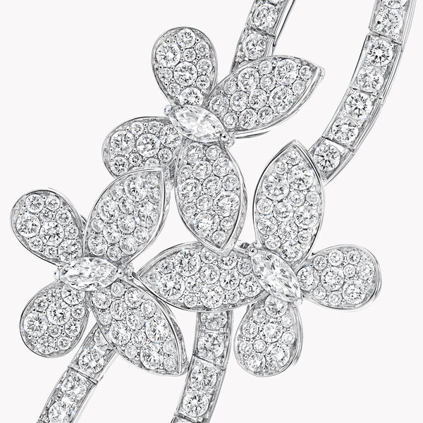 Bracelet en diamants Triple Pavé Butterfly, , hi-res