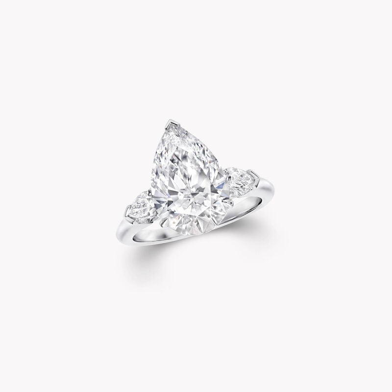 Pear Shape Diamond High Jewellery Ring