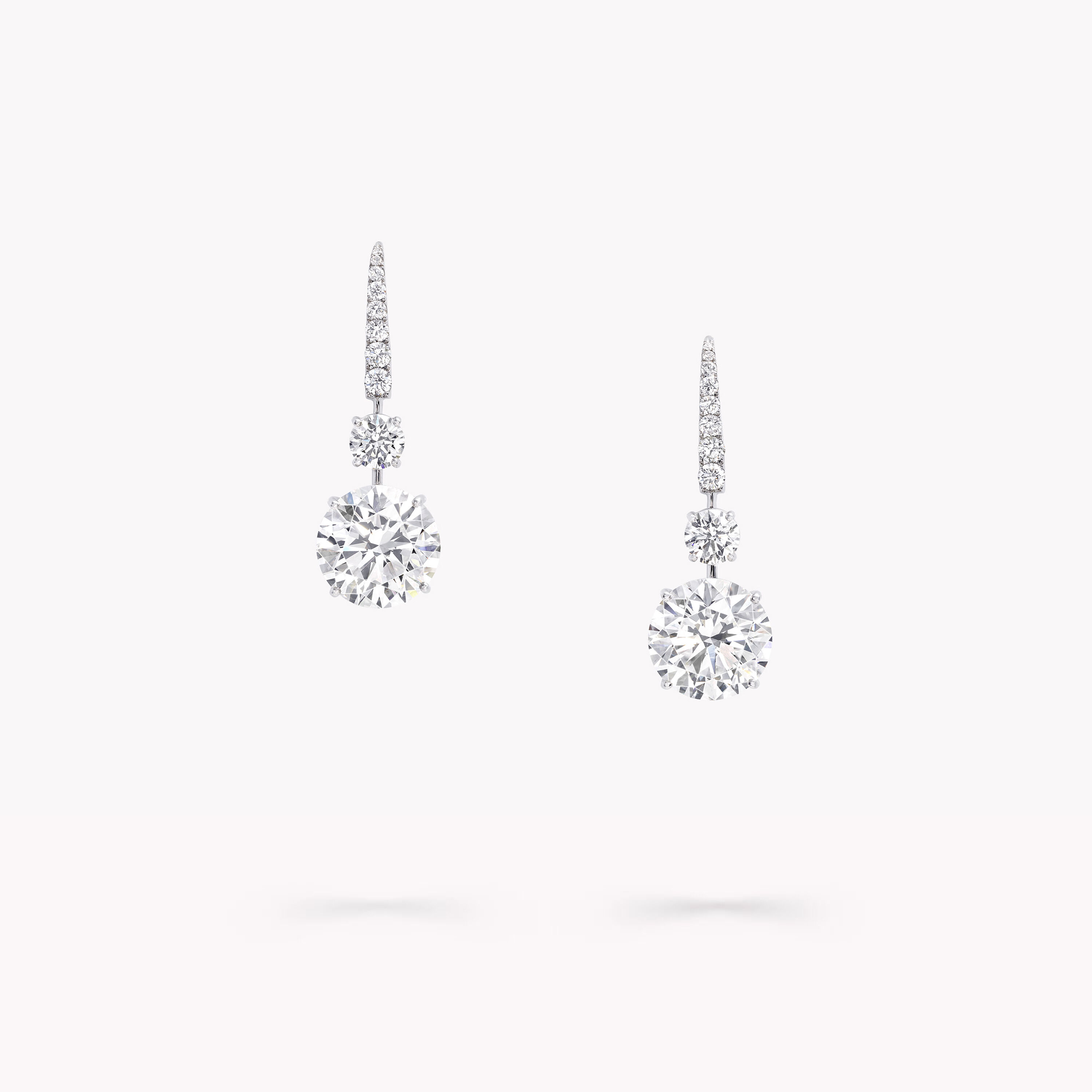 Tiffany Victoria® Vine Convertible Drop Earrings in Yellow Gold with  Diamonds | Tiffany & Co.