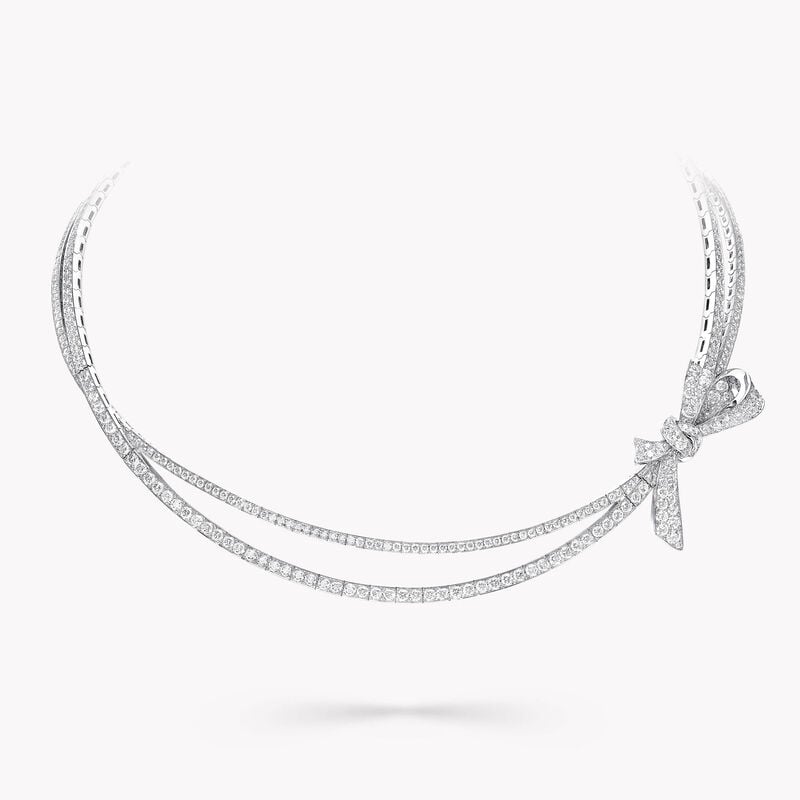 Tilda&rsquo;s Bow Diamond Necklace