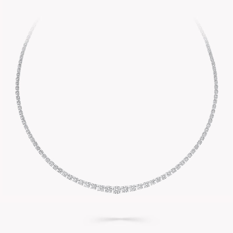 Round Diamond Necklace
