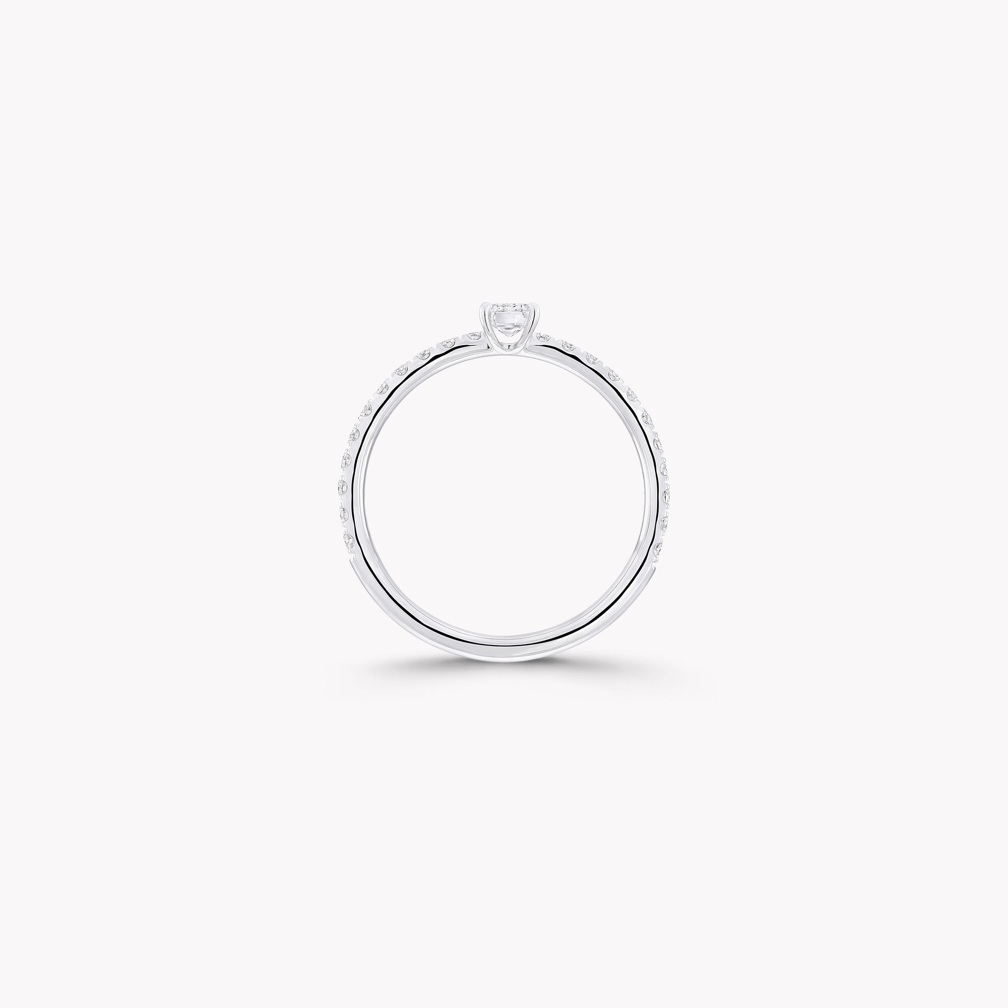 フーフー エメラルドカット ダイヤモンド リング, - Graff