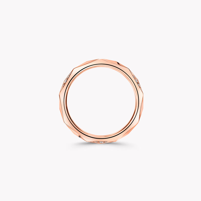 Laurence Graff Signature Faceted Diamond Wedding Band